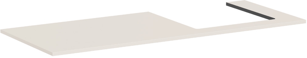 Hansgrohe Xilesa E encimera sobre armario 137.5x55 cm arenoso 54273780