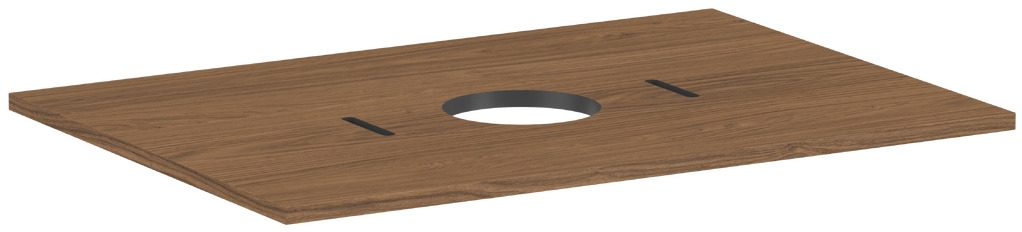 Hansgrohe Xilesa E encimera sobre armario 78x55 cm roble 54275550