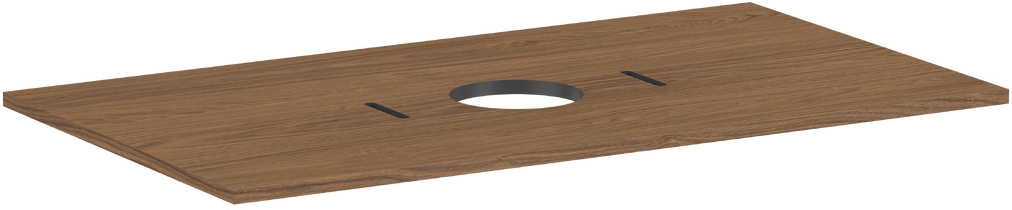 Hansgrohe Xilesa E encimera sobre armario 98x55 cm roble 54276550