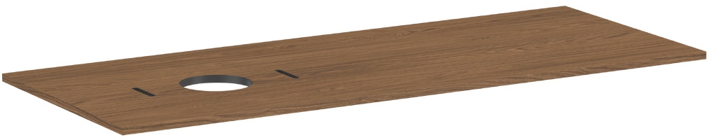 Hansgrohe Xilesa E encimera sobre armario 137.5x55 cm roble 54278550