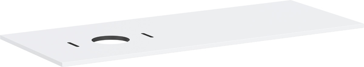 Hansgrohe Xilesa E encimera sobre armario 137.5x55 cm blanco 54278700