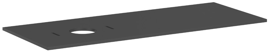 Hansgrohe Xilesa E encimera sobre armario 137.5x55 cm gris 54278760