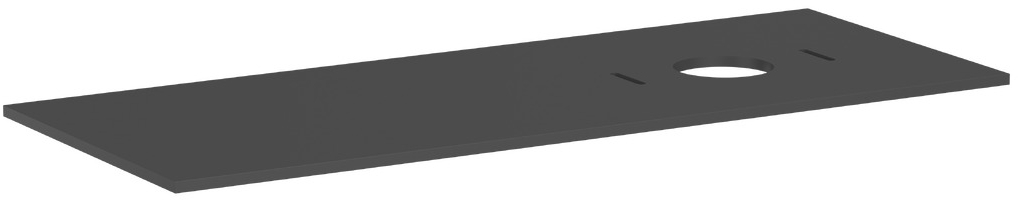 Hansgrohe Xilesa E encimera sobre armario 137.5x55 cm gris 54279760