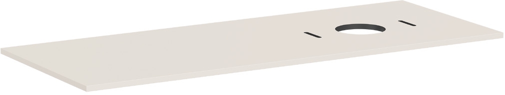 Hansgrohe Xilesa E encimera sobre armario 137.5x55 cm arenoso 54279780