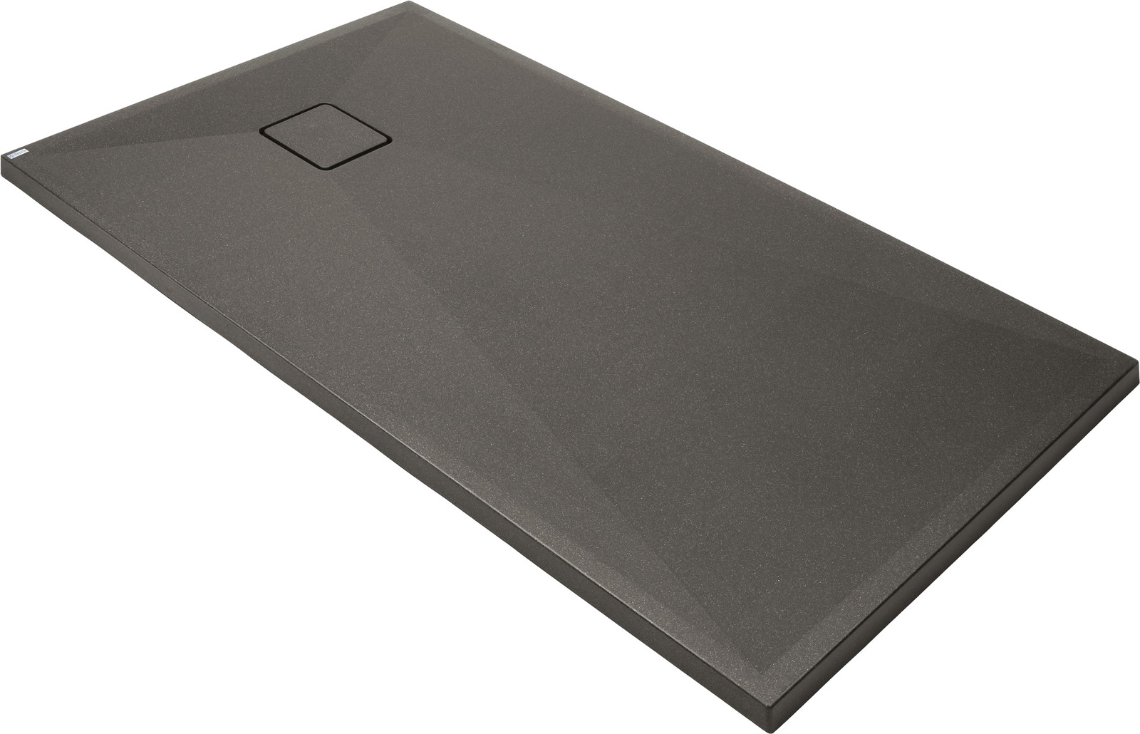 Deante Correo plato de ducha rectangular 140x70 cm antracita KQR_T77B