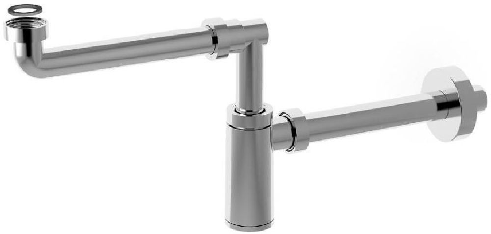 Sapho King sifón de lavabo tubular cromo 0595SP25K7