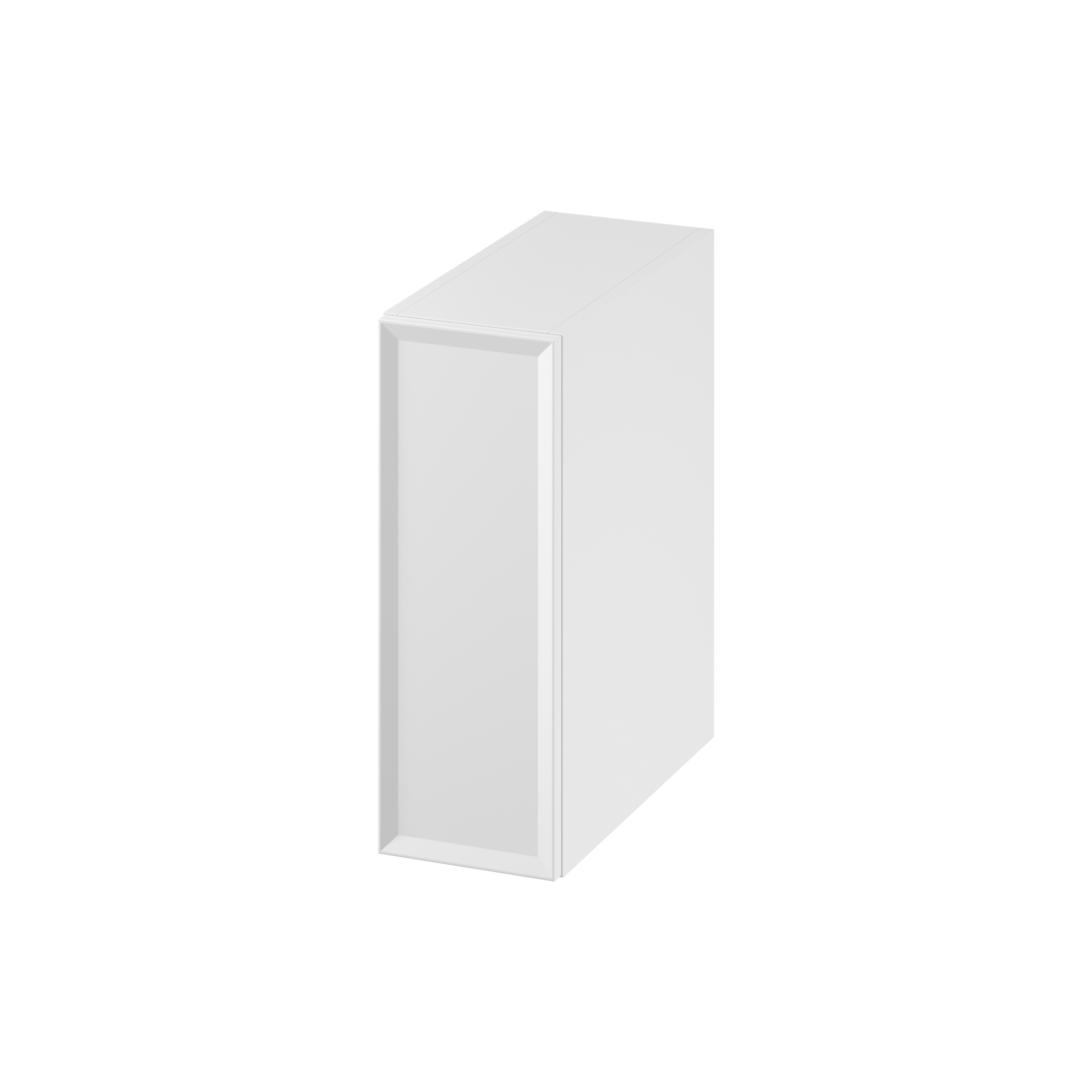 Cersanit Milagros armario 20x44.6x55.1 cm suspendido, lateral blanco S1022-006