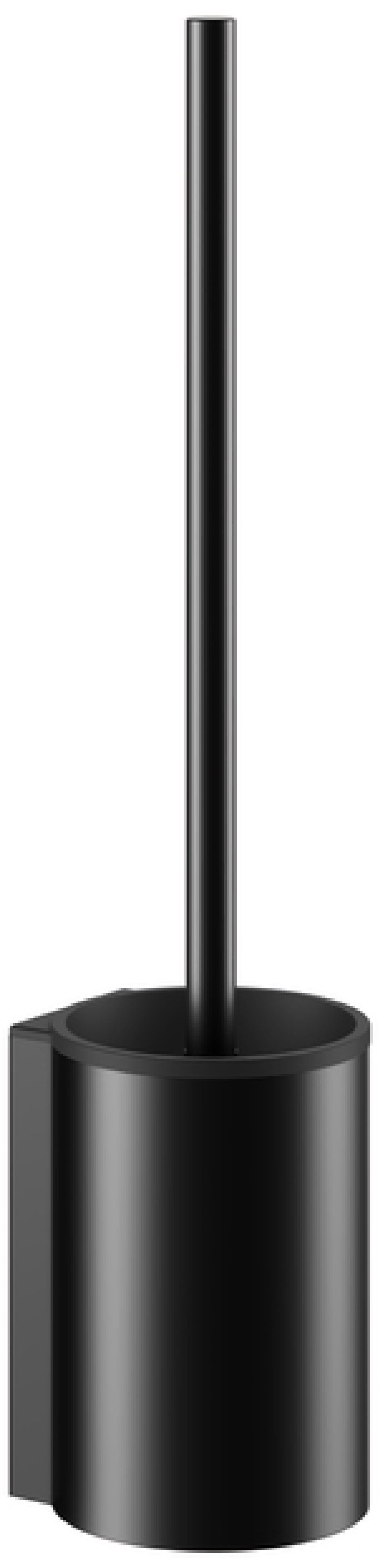 Keuco Plan escobilla de baño atornillado negro 14972070100
