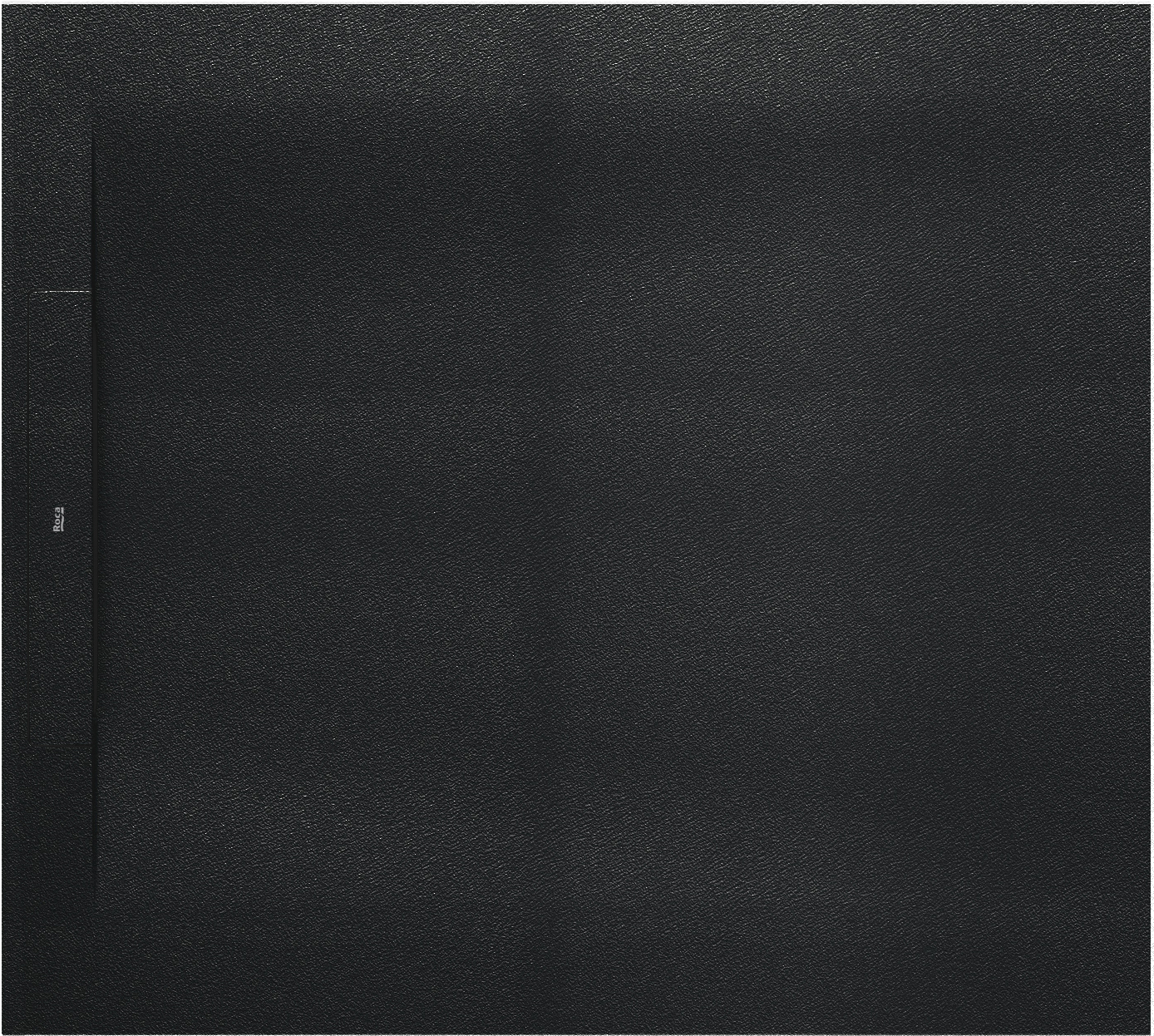 Roca Pyros plato de ducha cuadrado 90x90 cm negro AP90138438403400