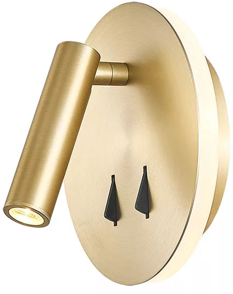 Mantra Cayman lámpara de pared 1x6 W oro 7853