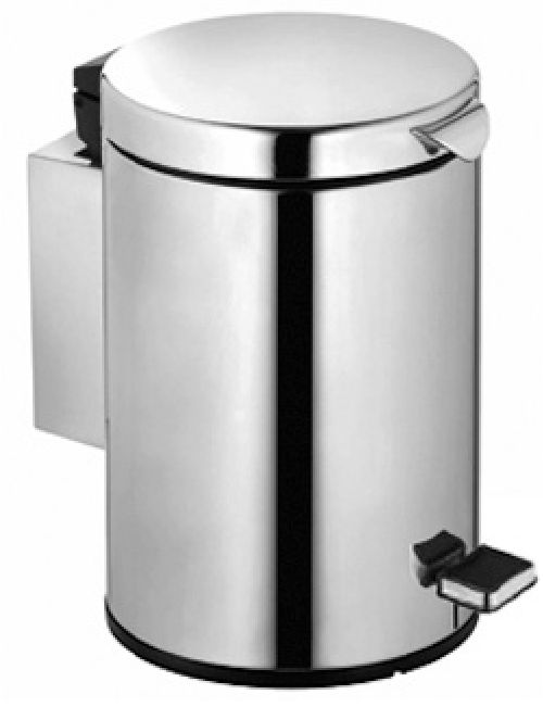 Keuco Plan papelera 3 l acero 14977070000