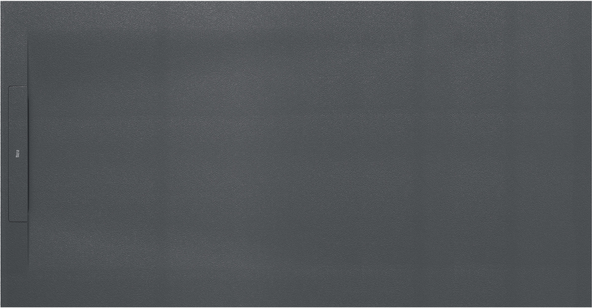 Roca Pyros plato de ducha rectangular con sifón 160x80 cm gris AP90164032003200
