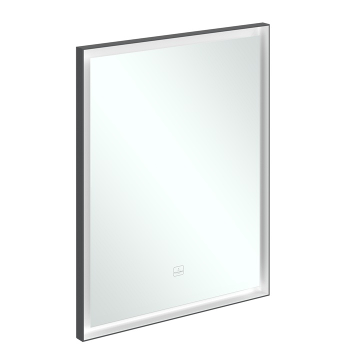 Villeroy & Boch Subway 3.0 espejo 60x75 cm rectangular con iluminación plata A46360BC