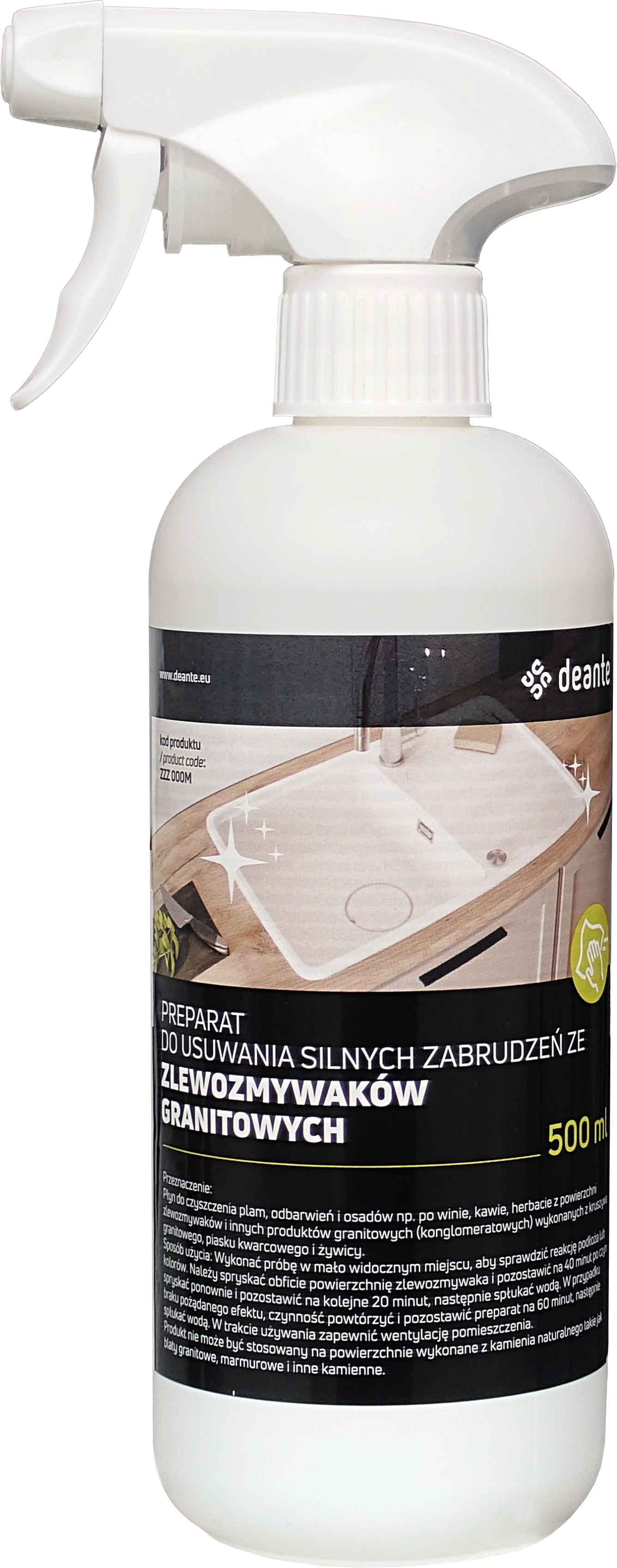 Deante producto limpiador para piedra natural y artificial 500 ml ZZZ_000M
