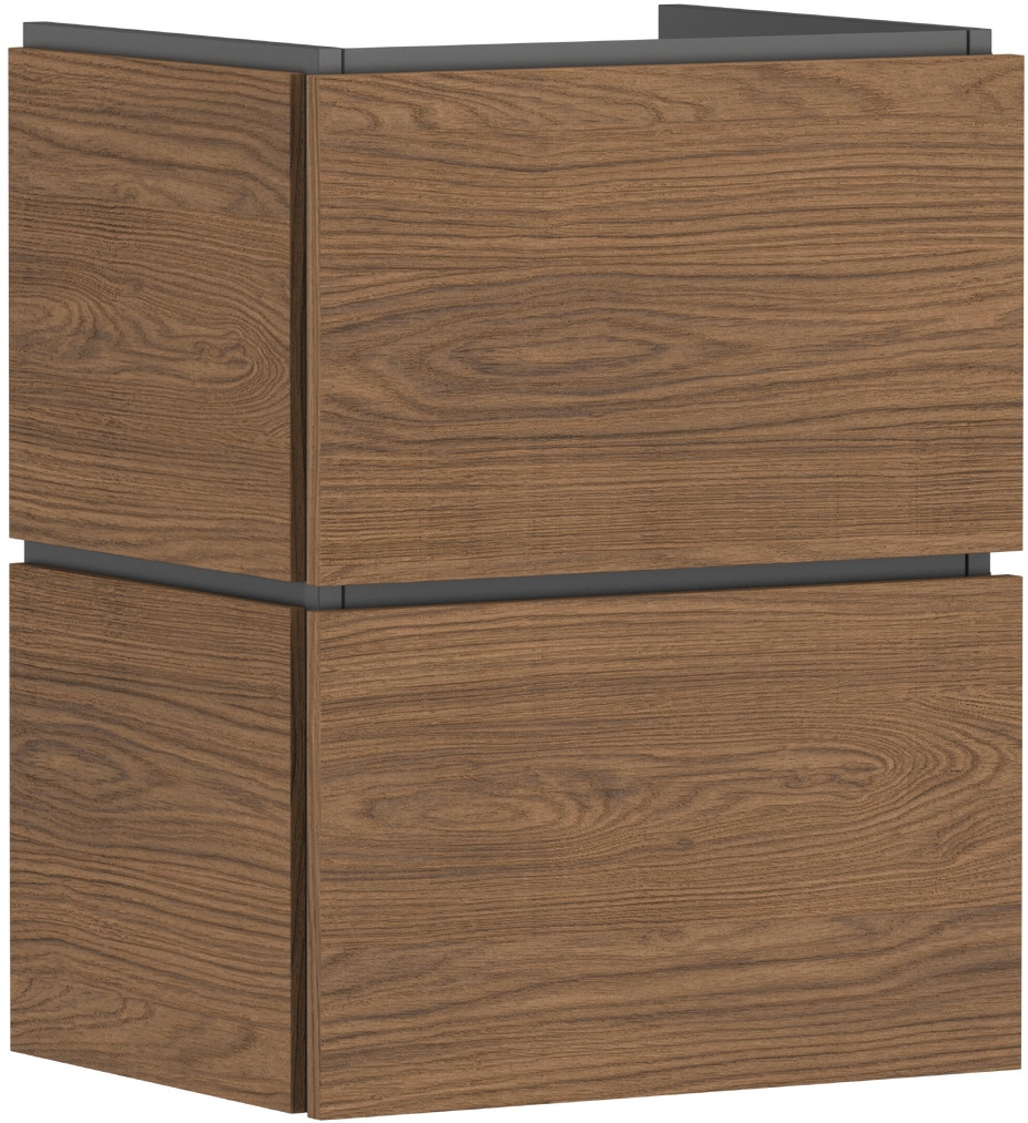 Hansgrohe Xilesa E armario 48x38x62 cm suspendido, para lavabo roble 54290550