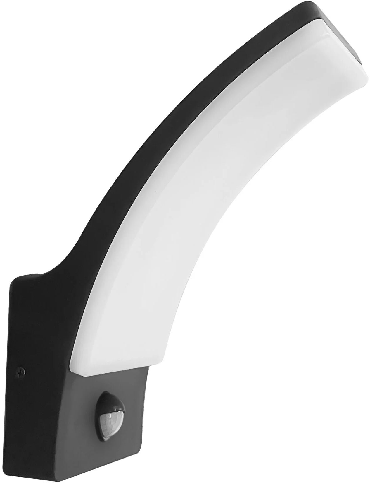 Goldlux Amy lámpara de pared para exteriores 1x12 W negro-leche 331359