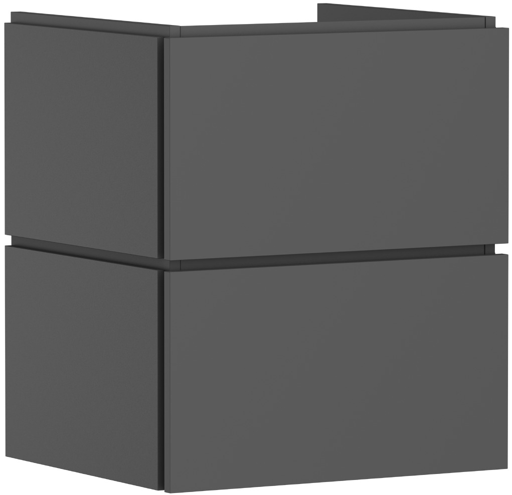 Hansgrohe Xilesa E armario 53x47x62 cm suspendido, para lavabo gris 54292760