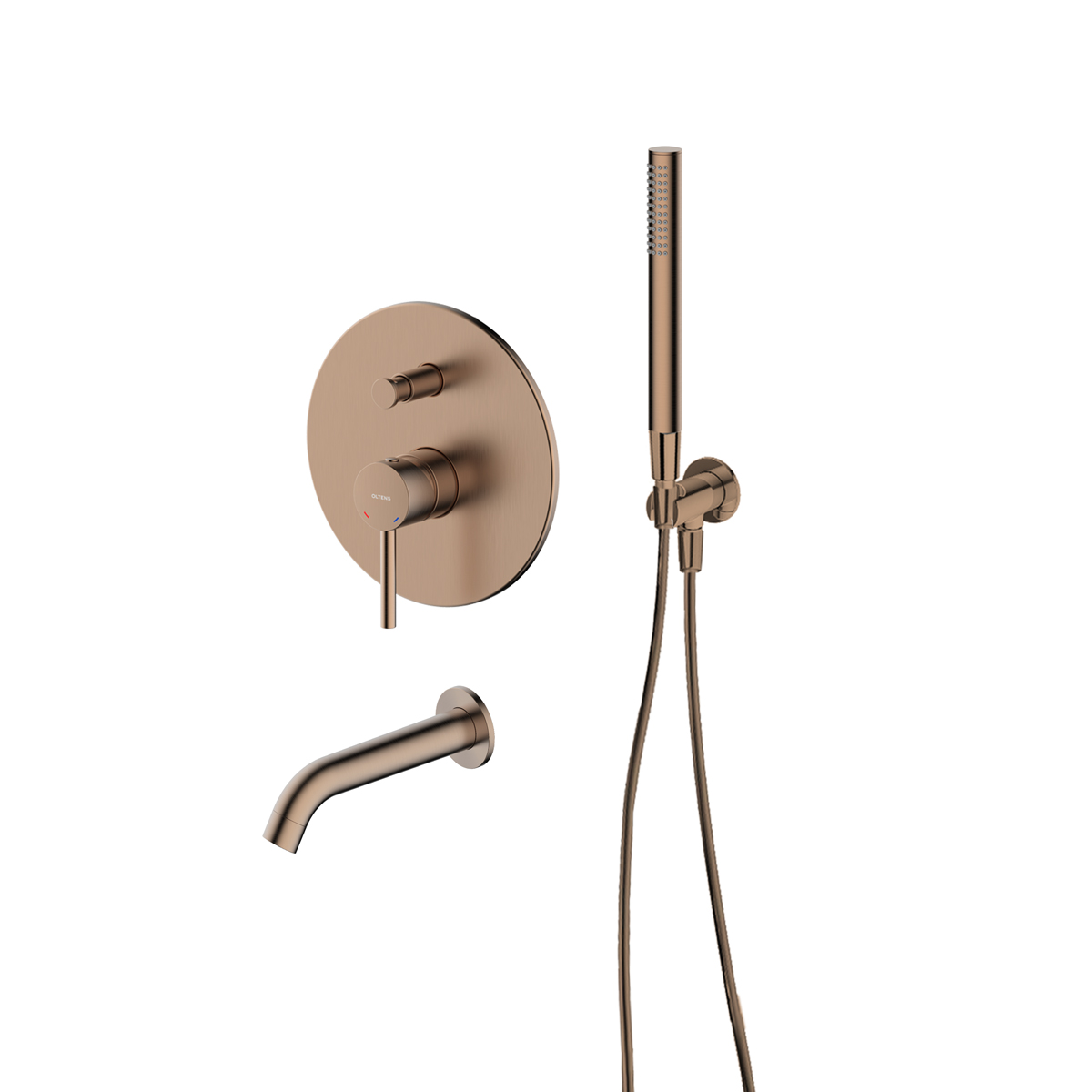 Conjunto grifo de bañera y ducha Oltens Molle 34100610, caño de grifo Oltens Molle 39100610, 39304610, 37102610, 37200610