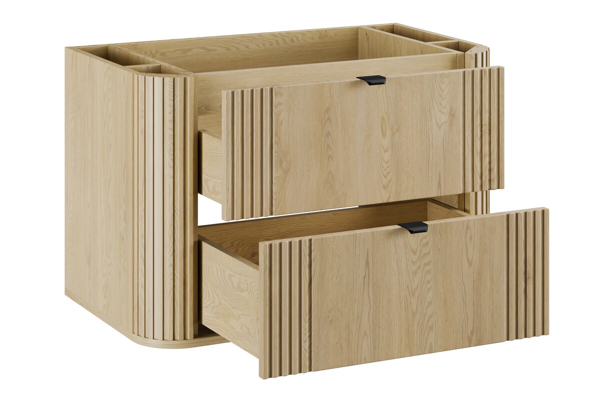 Comad Ovalia Cremona armario 80x45.8x52 cm suspendido, para lavabo roble OVALIA CREMONA 82-80-46-2S