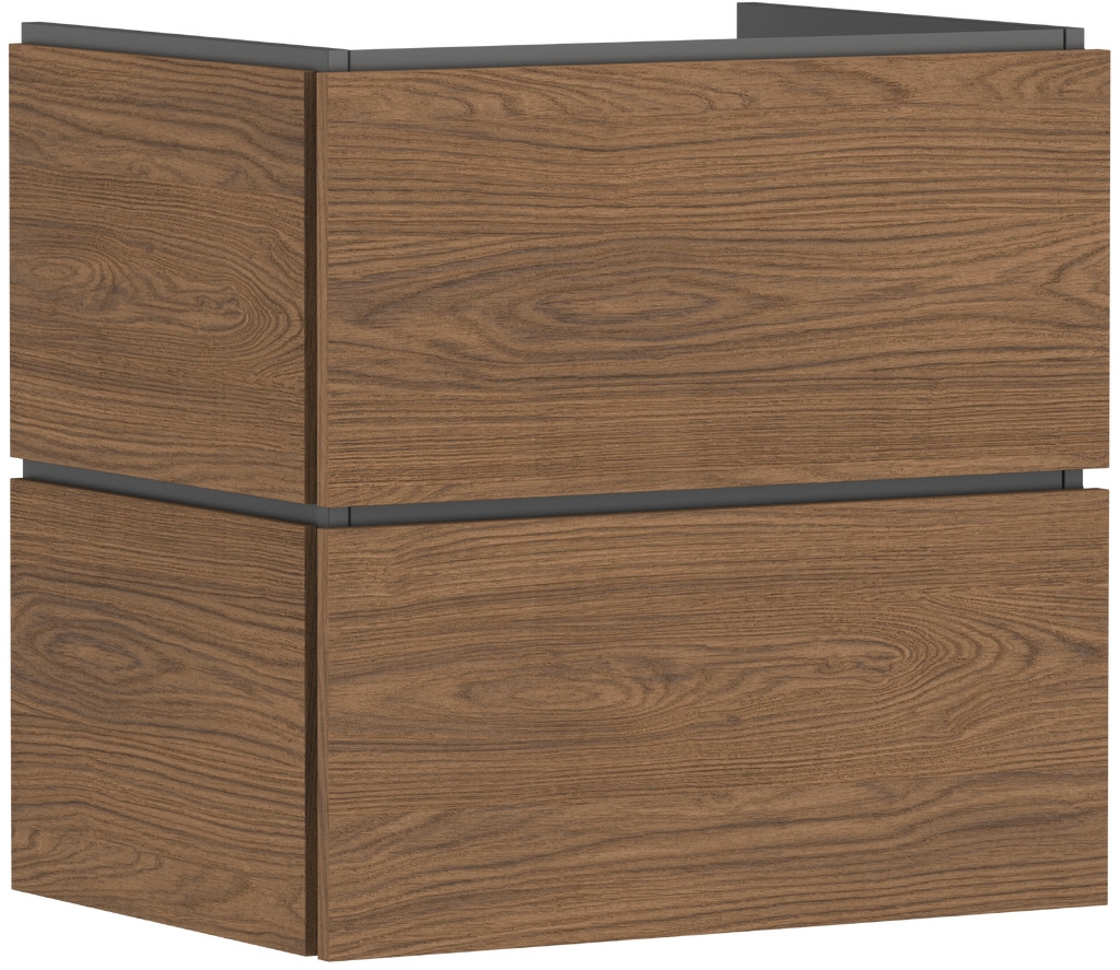 Hansgrohe Xilesa E armario 63x47x62 cm suspendido, para lavabo roble 54294550