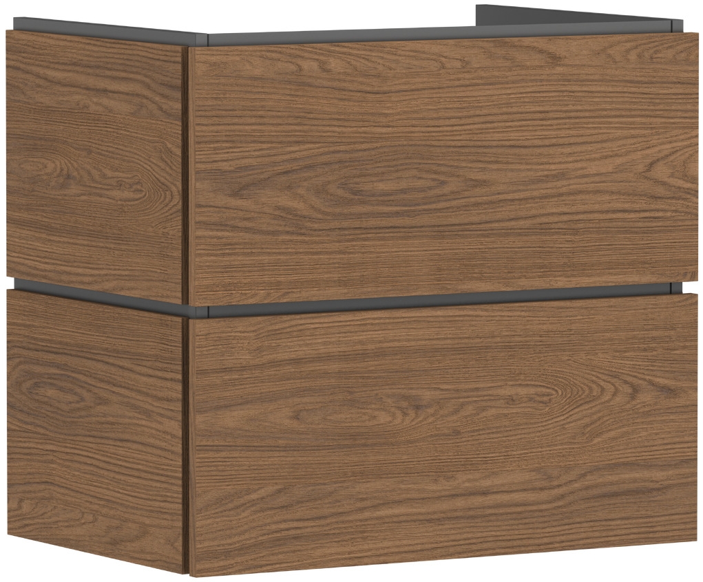 Hansgrohe Xilesa E armario 68x47x62 cm suspendido, para lavabo roble 54295550