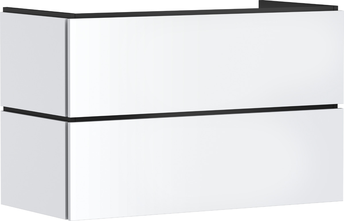 Hansgrohe Xilesa E armario 98x47x62 cm suspendido, para lavabo blanco 54297700