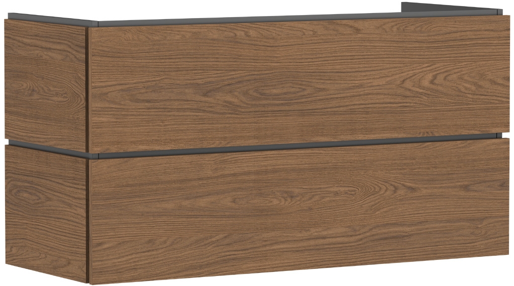 Hansgrohe Xilesa E armario 118x47x62 cm suspendido, para lavabo roble 54298550