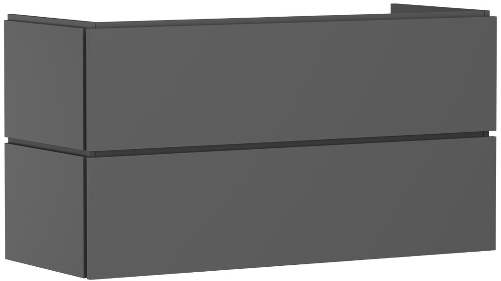 Hansgrohe Xilesa E armario 118x47x62 cm suspendido, para lavabo gris 54298760