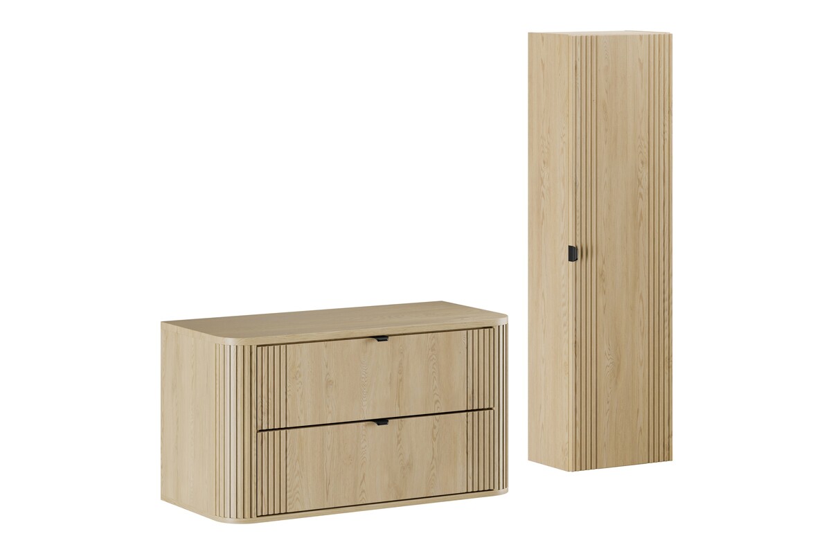 Conjunto armario Comad Ovalia Cremona OVALIA CREMONA 82-100-46-2S, armario Comad Ovalia Cremona OVALIA CREMONA 80-40-1D, OVALIA CREMONA 89-100-46 M