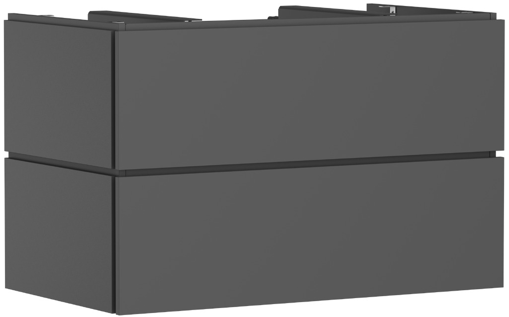 Hansgrohe Xilesa E armario 98x55x62 cm suspendido, para lavabo gris 54302760