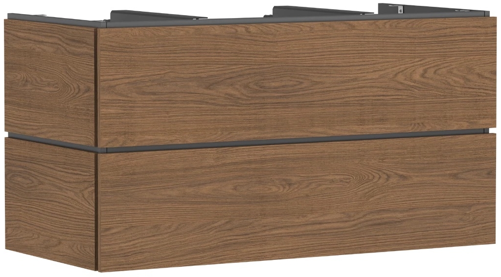 Hansgrohe Xilesa E armario 118x55x62 cm suspendido, para lavabo roble 54304550