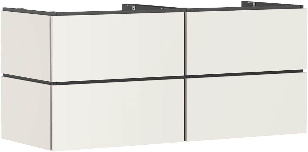 Hansgrohe Xilesa E armario 137.5x55x62 cm suspendido, para lavabo arena 54306780