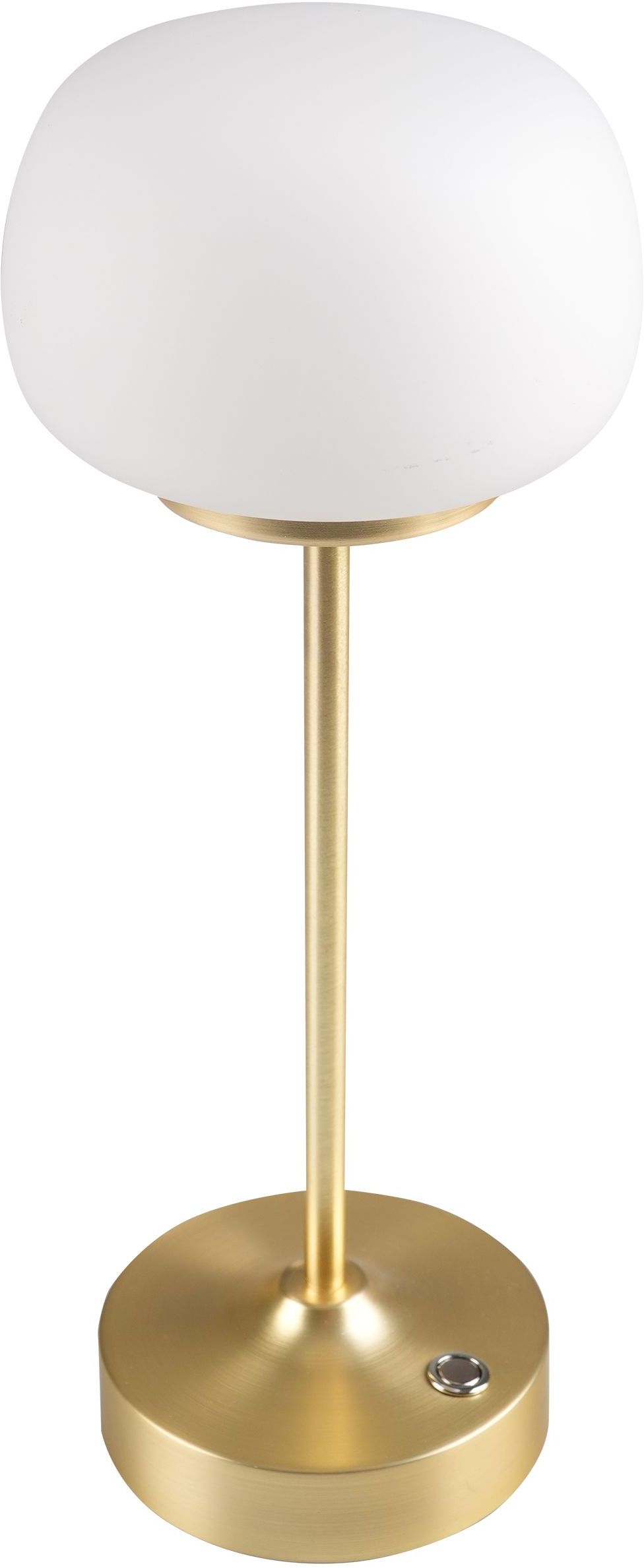 Goldlux Gwinea lámpara de sobremesa 1x2 W blanco-oro 329851