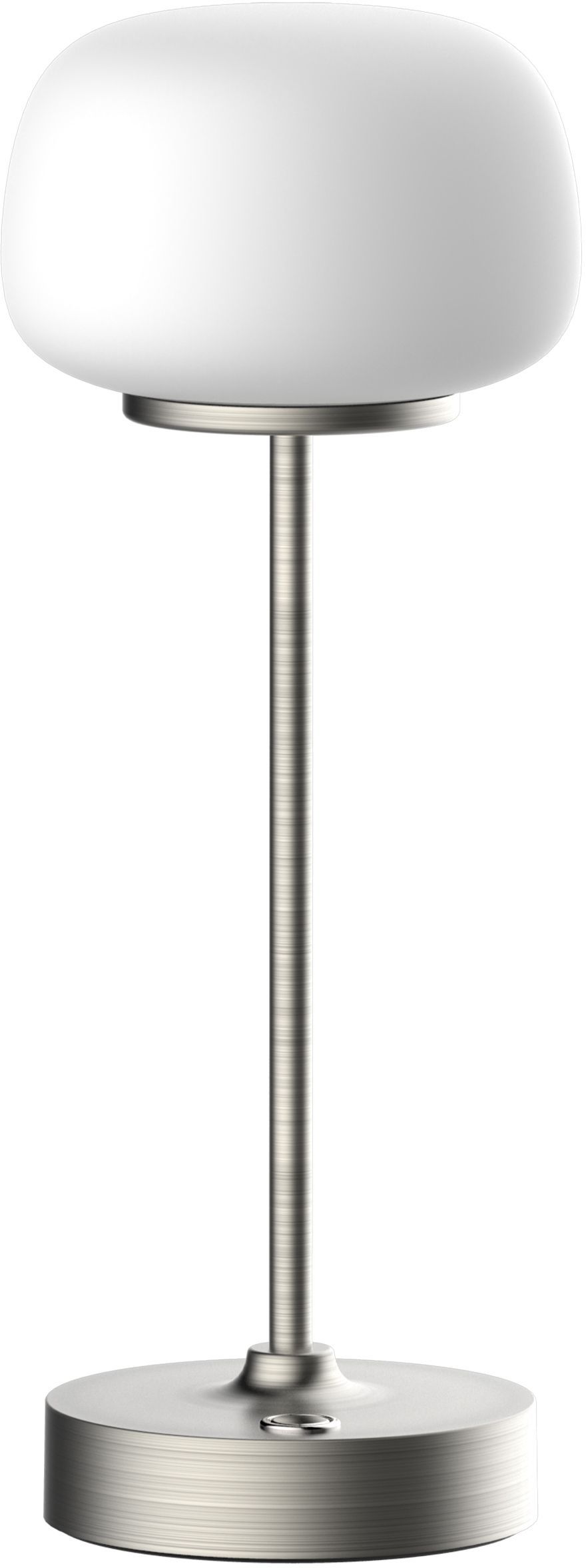 Goldlux Gwinea lámpara de sobremesa 1x2 W blanco-plata 329868