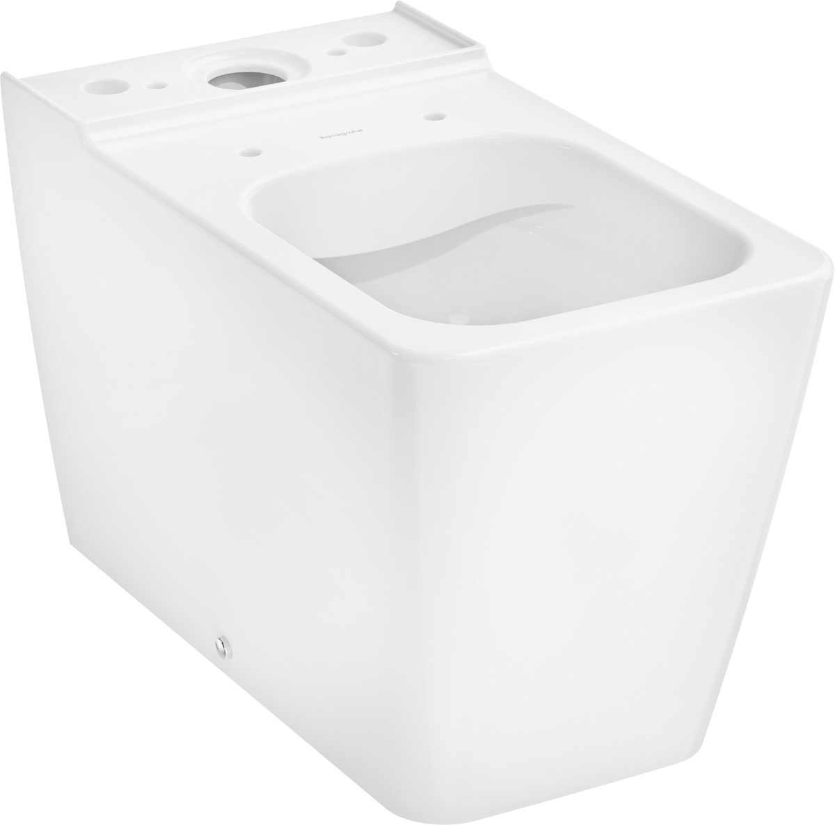 Hansgrohe EluPura Q taza de inodoro compacto blanco 62036450