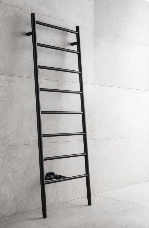 P.M.H. Zoe radiador de baño 170x60 cm negro ZO1B-M