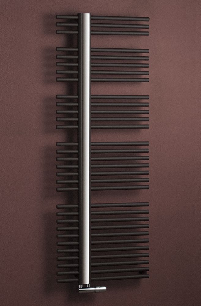 P.M.H. Kronos radiador de baño 167x60 cm negro KR3BL