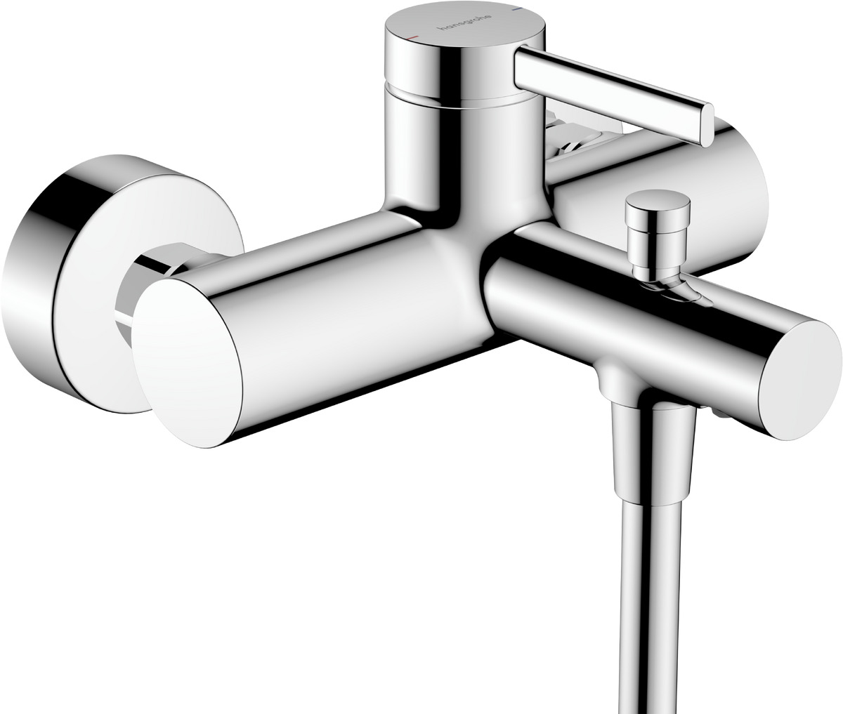Hansgrohe Zesis S grifo de bañera y ducha a pared cromo 74420000
