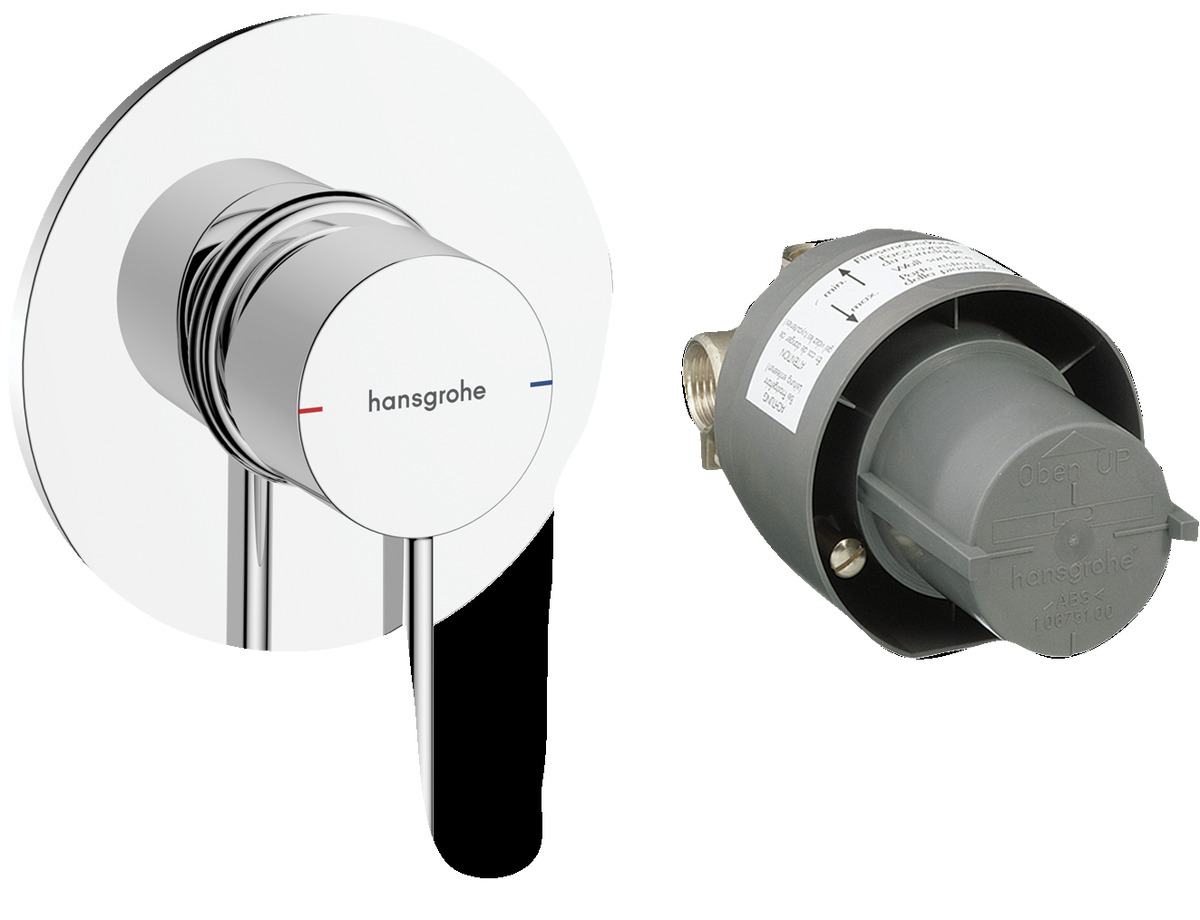 Hansgrohe Zesis S grifo para ducha empotrado cromo 74618000