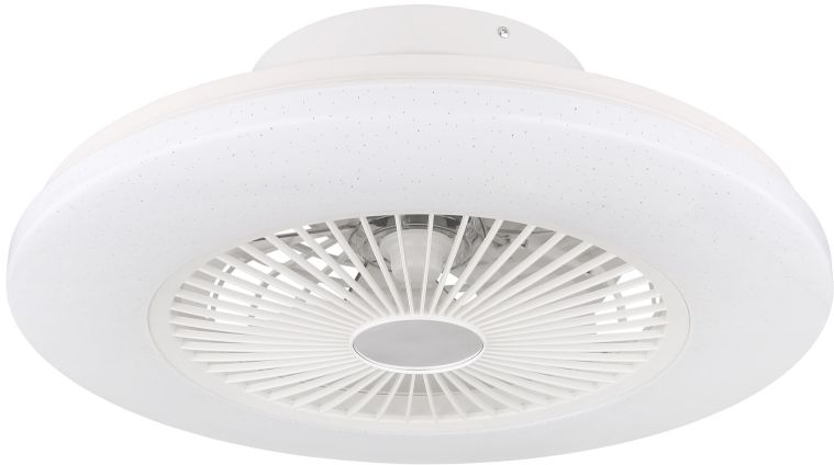 Globo Lighting Travo lámpara de techo con ventilador 1x30 W blanco 03628