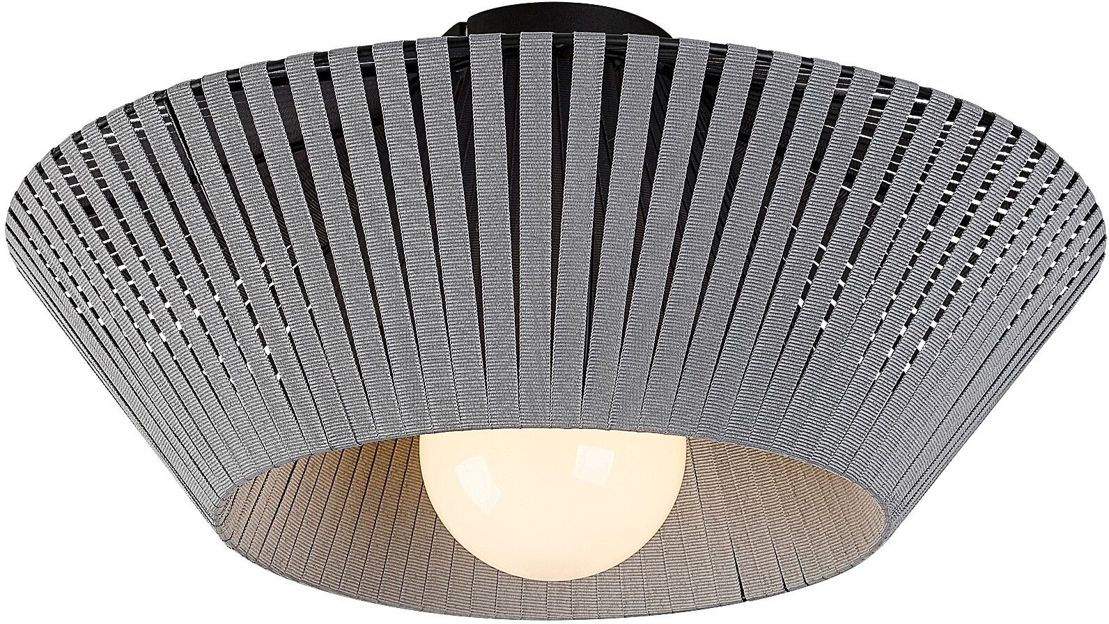 Rabalux Revan lámpara de techo 1x6 W negro-gris 71248