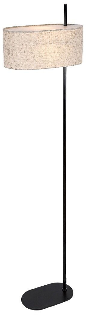 Rabalux Narmin lámpara de pie 1x40 W negro-beige 74240