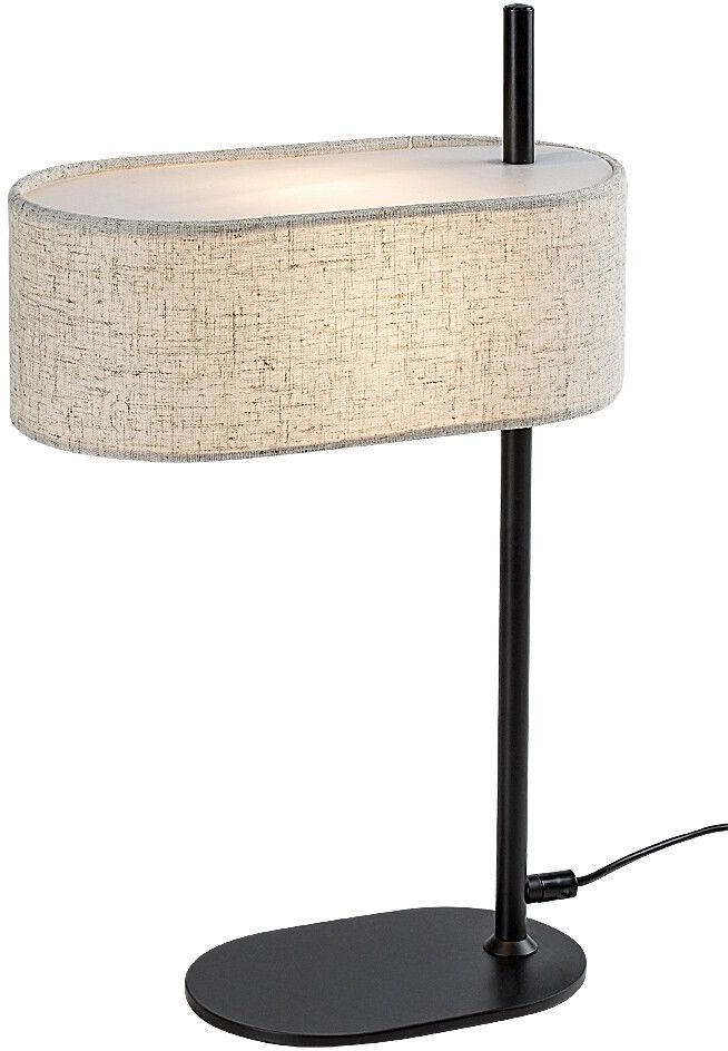 Rabalux Narmin lámpara de sobremesa 1x40 W negro-beige 74241