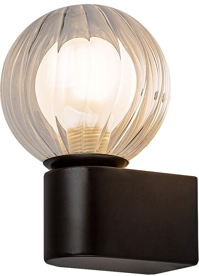 Rabalux Colzar lámpara de pared 1x3.5 W negro-transparente 75021