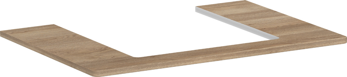 Hansgrohe Xelu Q encimera sobre armario 78x55 cm roble 54094230