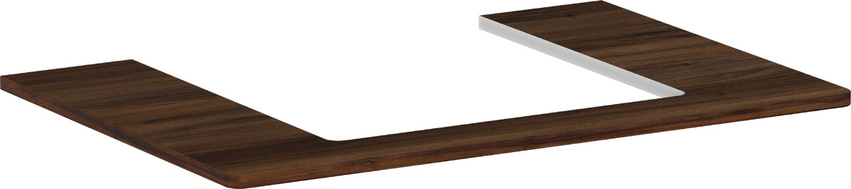 Hansgrohe Xelu Q encimera sobre armario 78x55 cm nogal 54094630