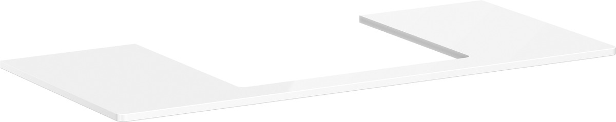 Hansgrohe Xelu Q encimera sobre armario 118x55 cm blanco 54111050