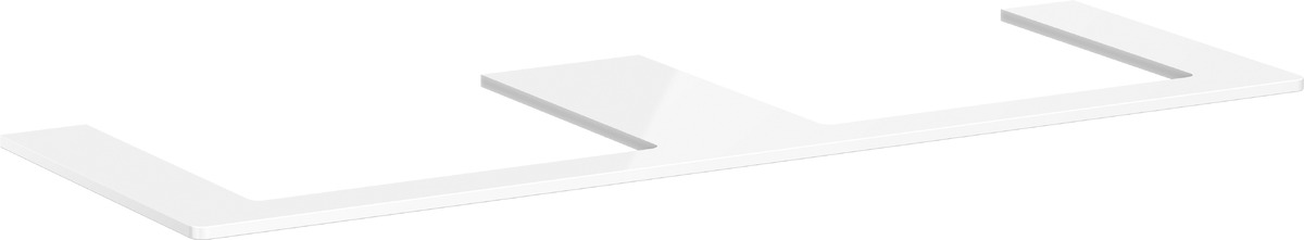 Hansgrohe Xelu Q encimera sobre armario 156x55 cm blanco 54112050