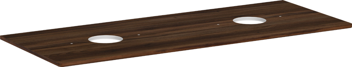 Hansgrohe Xelu Q encimera sobre armario 136x55 cm nogal 54118630