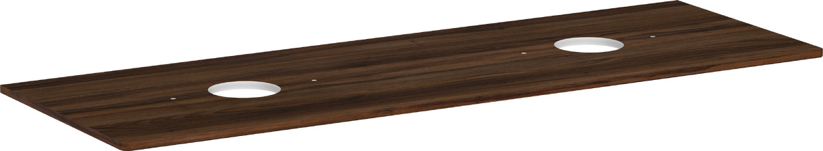 Hansgrohe Xelu Q encimera sobre armario 156x55 cm nogal 54119630